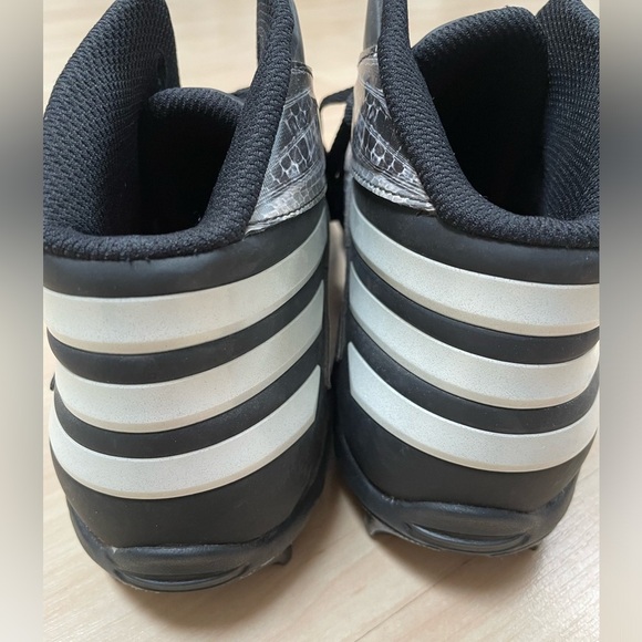 ADIDAS Freak X High MD Snakeskin Black Gray Print  Football Cleats Size 10 1/2 - Picture 3 of 6